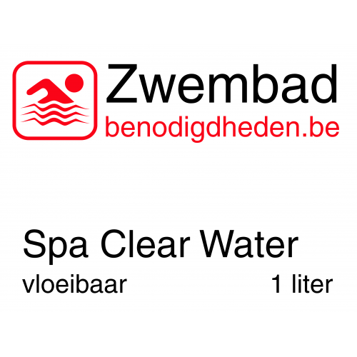 Clear Water - Chemicaliën spa - Chemicaliën -  -  - Comfort Projects - 11.00 - bij www.zwembadbenodighdheden.be